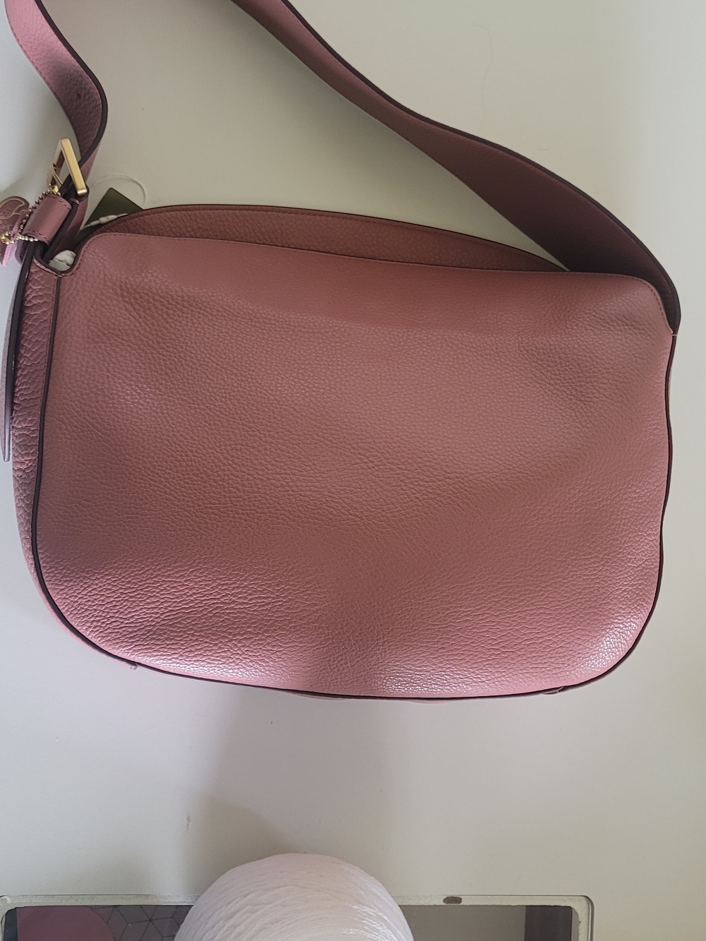 Vera Bradley Tifton Withered Rose Leather Bag